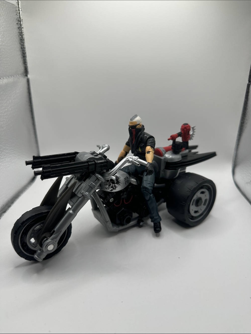 G.I. Joe Dreadnok Doom Cycle Vehicle 2009 Hasbro Pursuit of Cobra w/ Storm